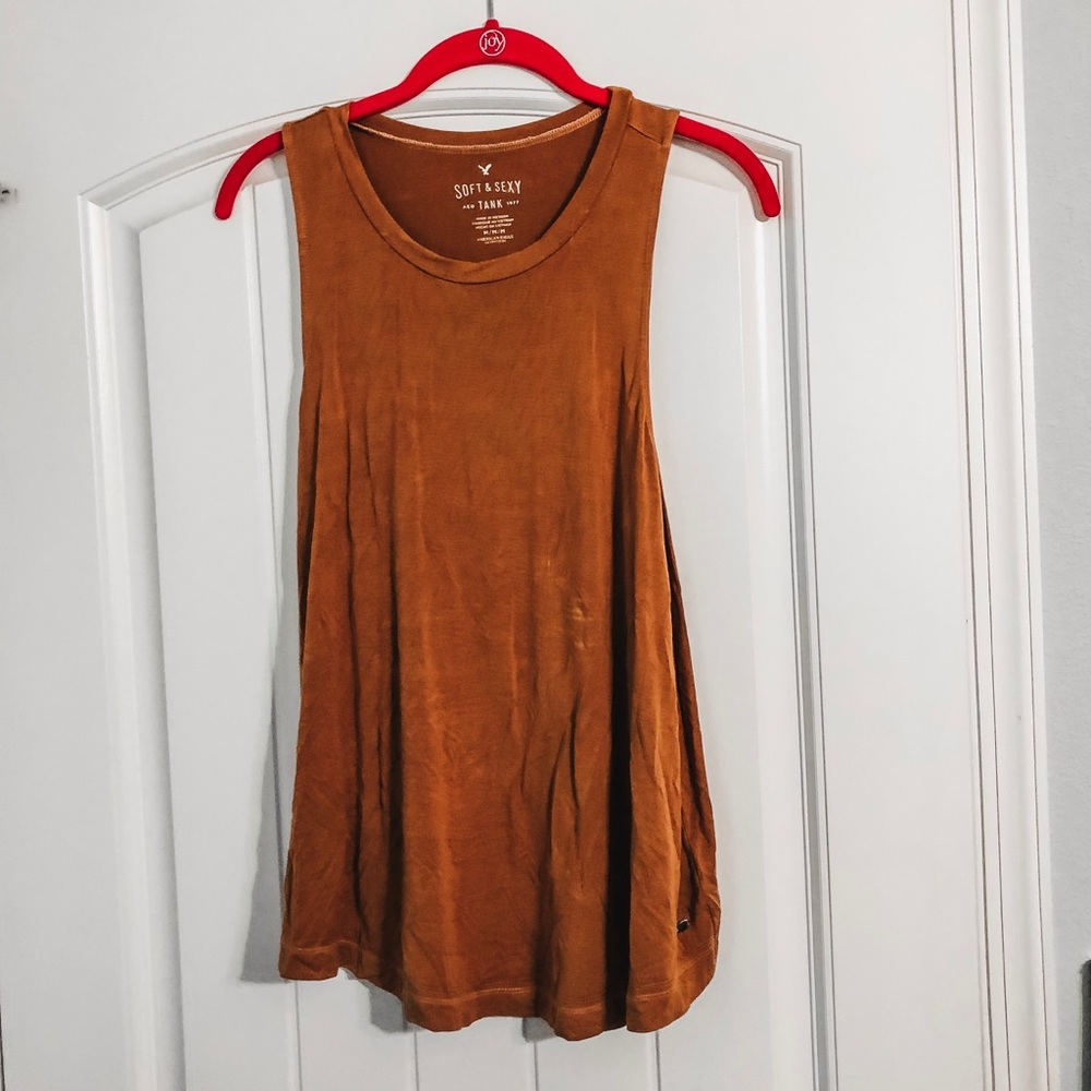 Suede colored cami, perfect for a casual day